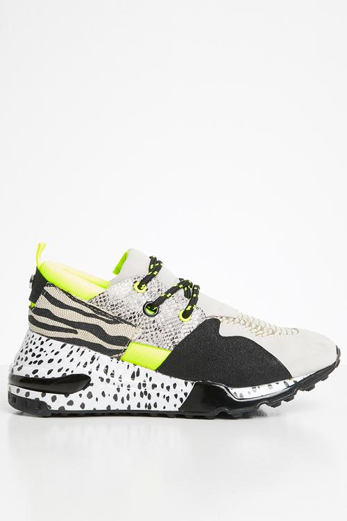 Cliff sneaker - yellow neon