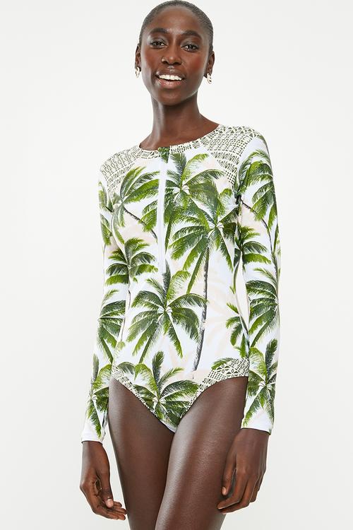 Long sleeve one piece - multi 