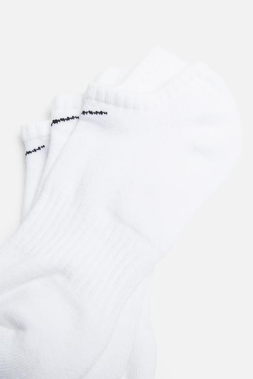Everyday cushion no show socks - white