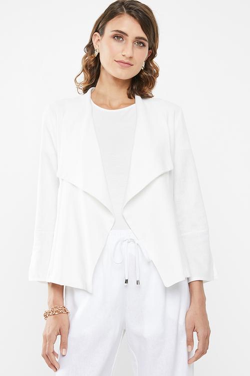 Soft jacket - white
