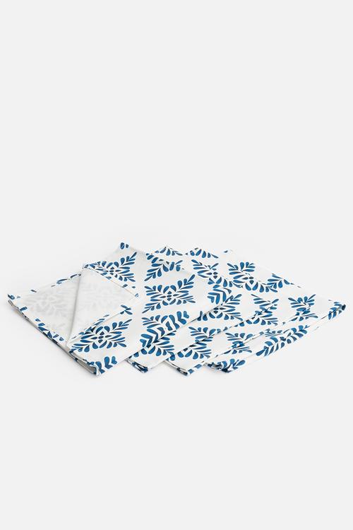 Satoni napkin set of 4 - blue