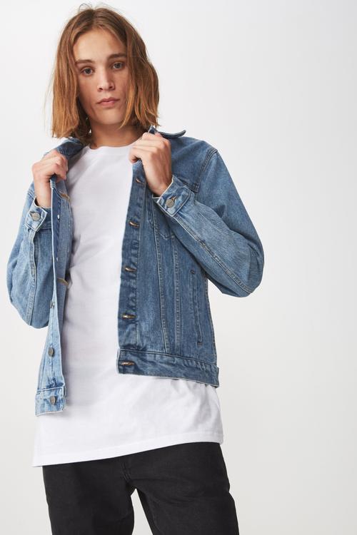 Denim jacket - blue