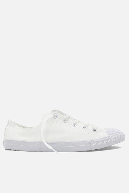 Chuck Taylor All Star Dainty Gloss Glitter ox - white & pure platinum