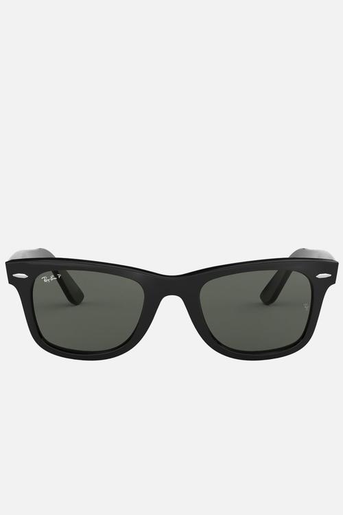 Wayfarer polarized sunglasses 50mm - black