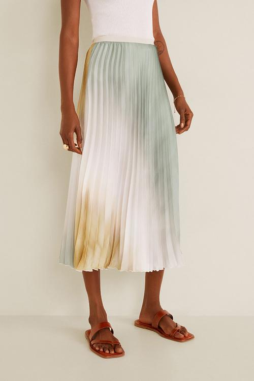 Pleated skirt - multi