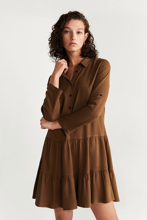 Dress dallas  - brown