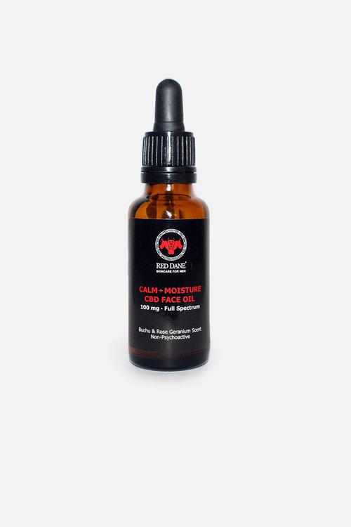 Calm + Moisture CBD Face Oil 100mg Scented - 30ml