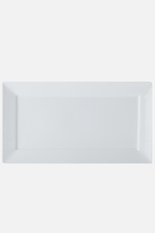 Cosmo rectagular platter - white