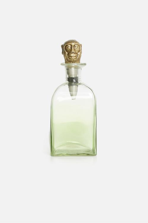 Tropical decanter - green 