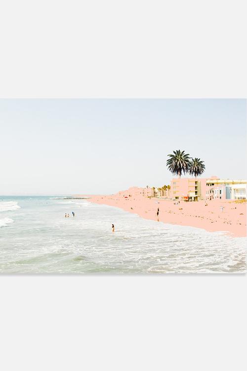 Pink beach