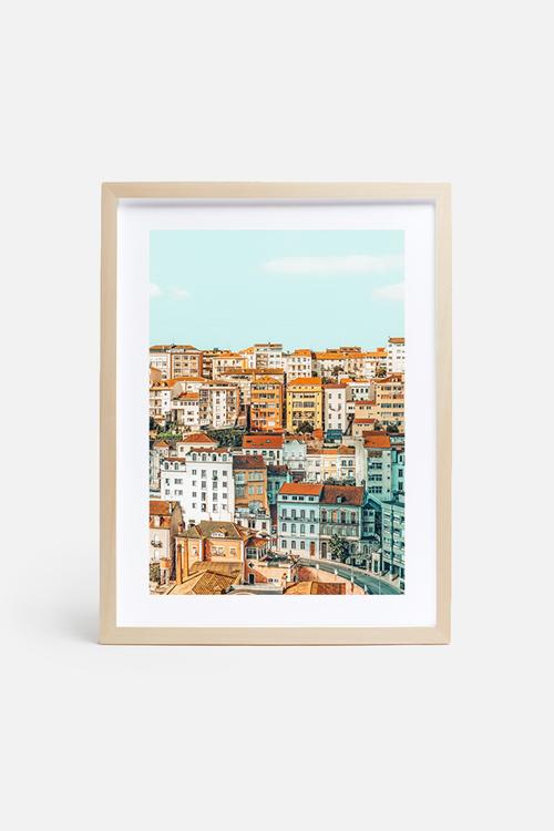 The town