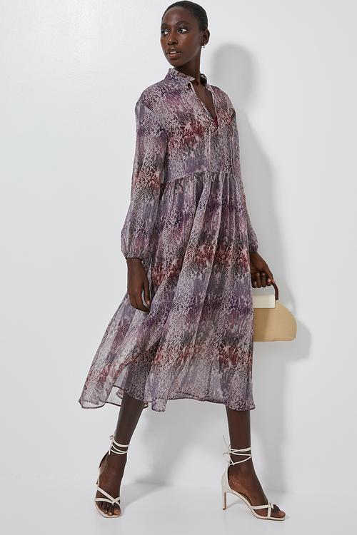 Sheer midi - multi