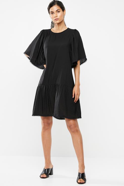 Sack dress - black