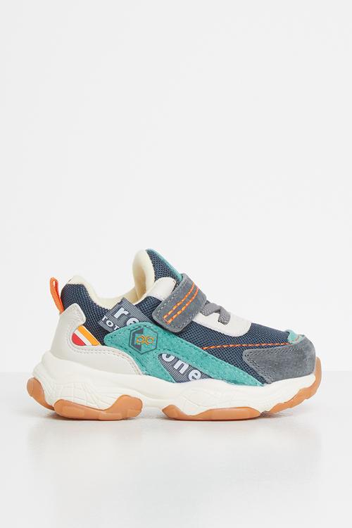 Boys sneaker - white/navy