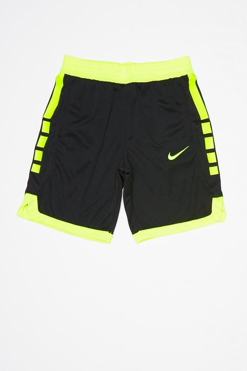 Boys dry elite stripe short - black