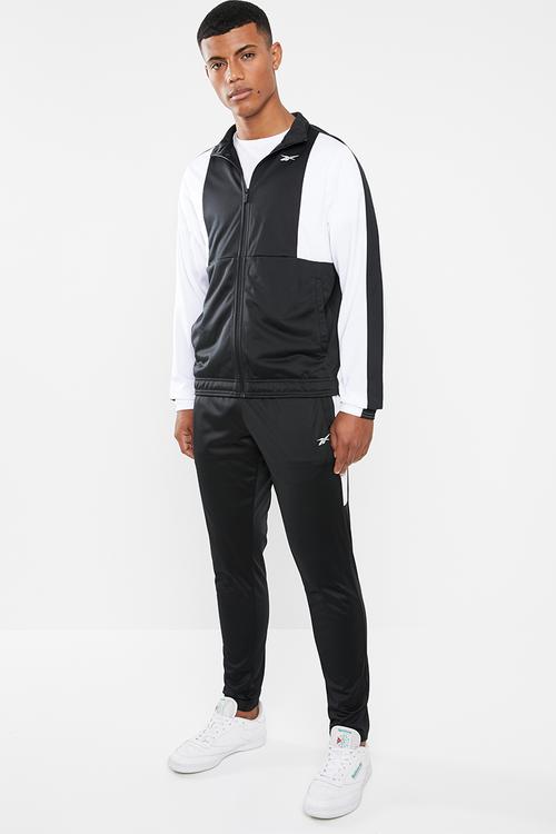 Meet you there tracksuit - black & white
