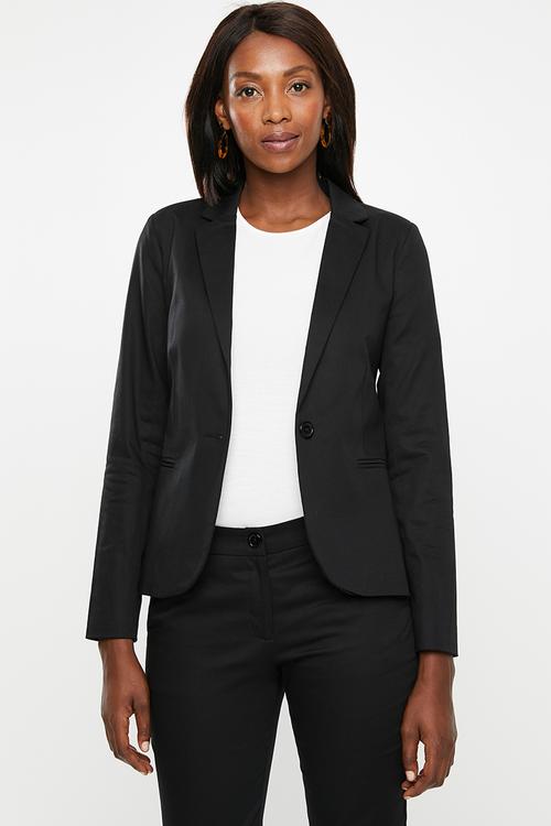 Classic suit blazer - black