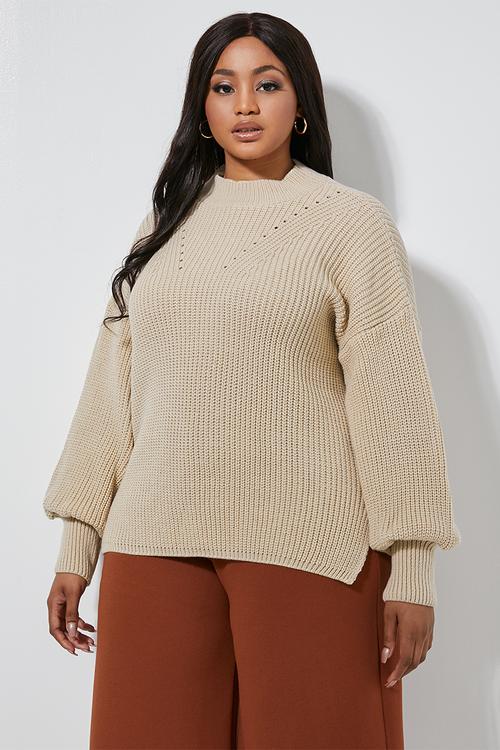 Chunky knit - beige 