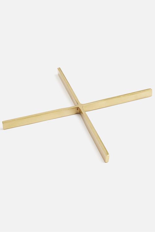Beam trivet - brass