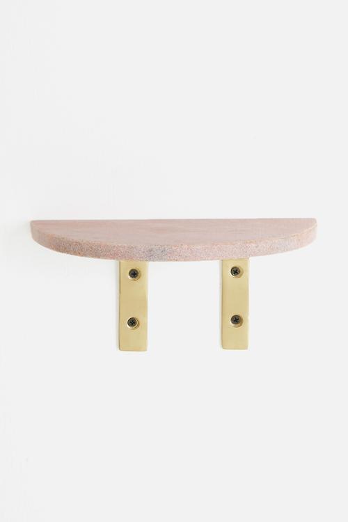 Davi marble shelf - pink
