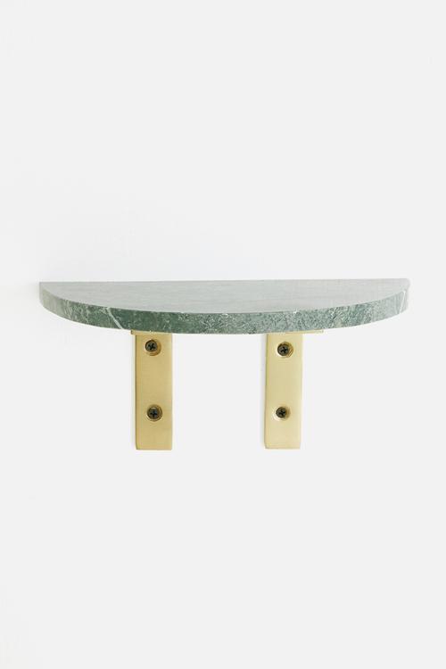 Davi marble shelf - green