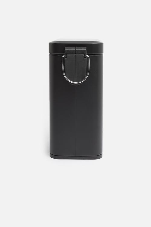 Bathroom 5 L pedal bin - black