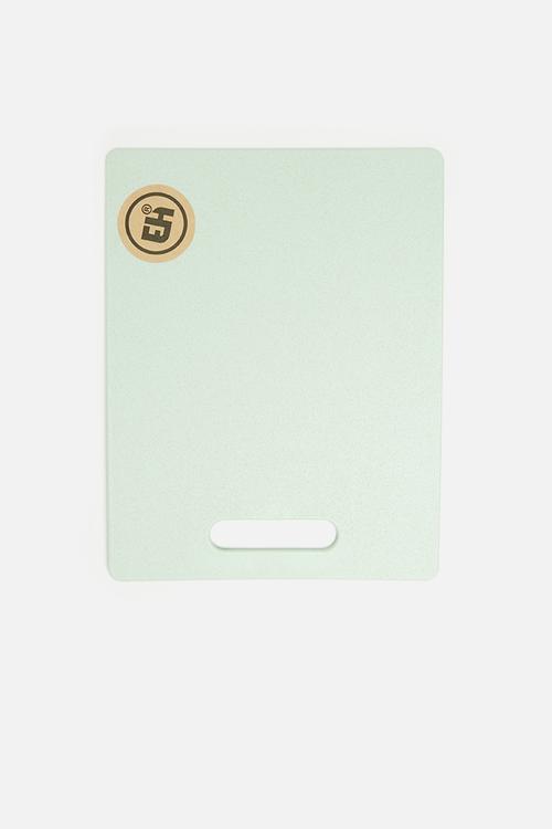 Rice husk cutting board - green