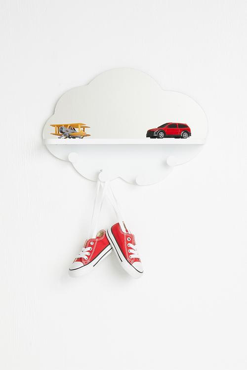 Cloud coat rack - white