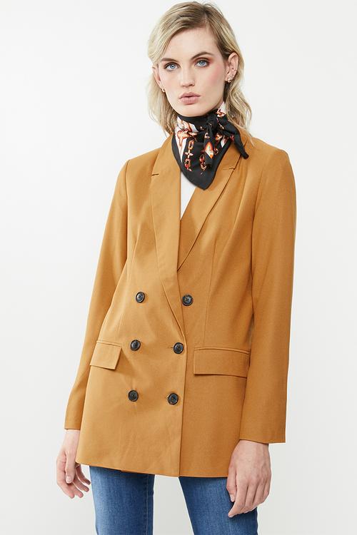 Frida blazer - mustard