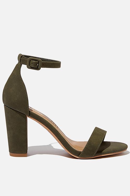 San luis heel - khaki nubuck