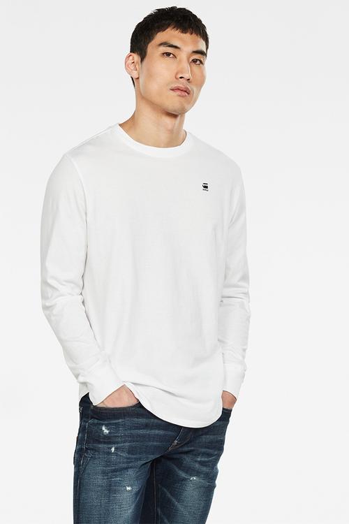 Lash long sleeve tee - white