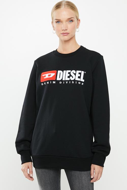Womens felpa sweat top - black