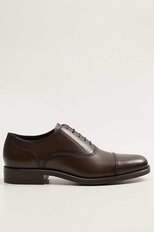 Derby shoe - dark brown