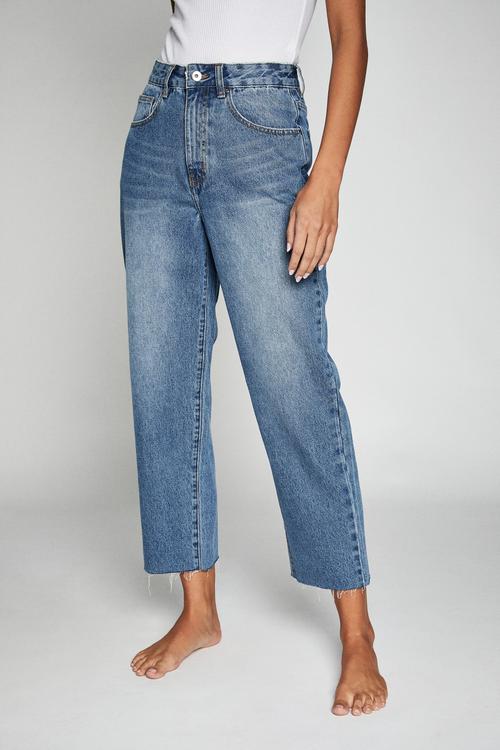 Straight leg jean - bronte blue