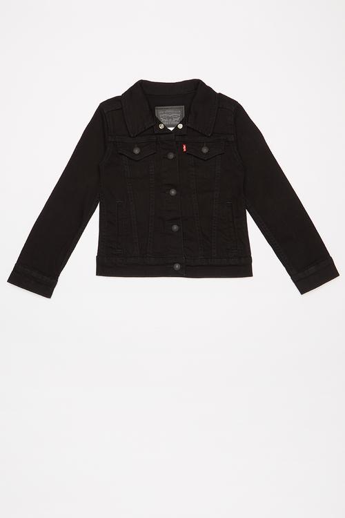 Levi's girls trucker jacket - black