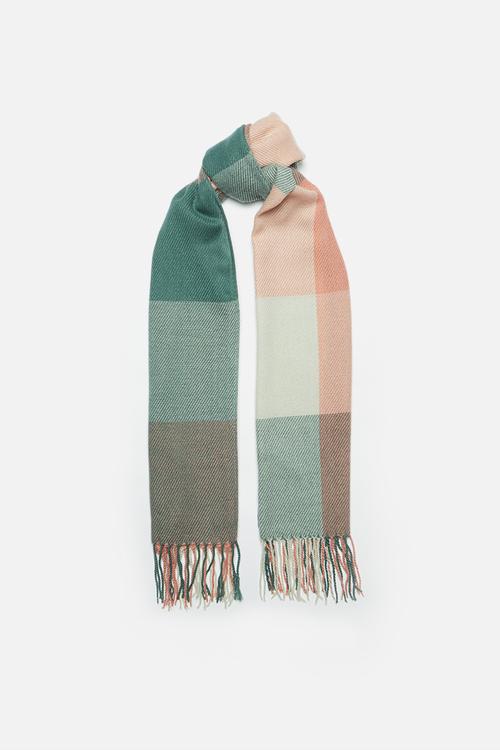 Blanket colour block scarf-multi
