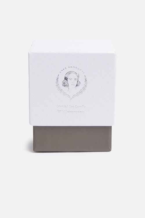 Wild lemongrass soy candle (gift box small)
