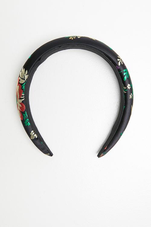 Constanza aliceband - black