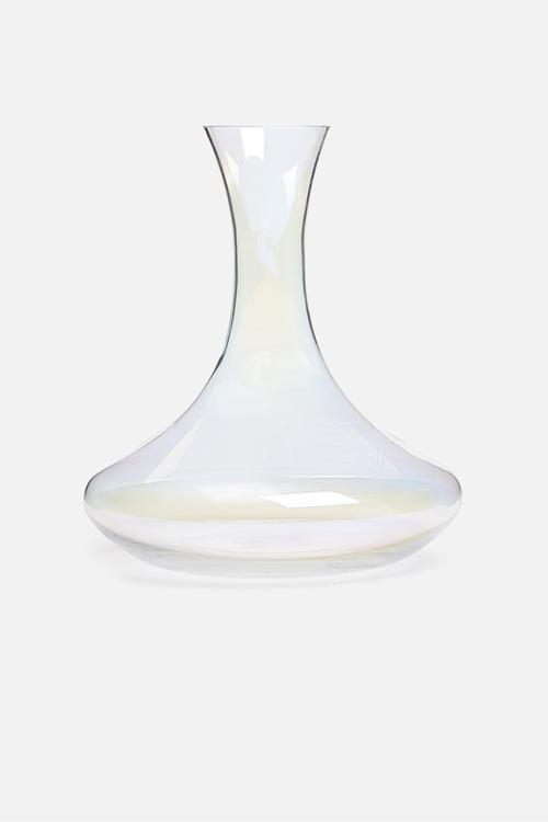 Iridescent wine decanter - clear