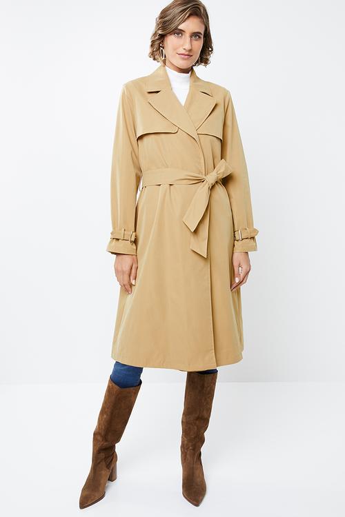 Classic trench - camel