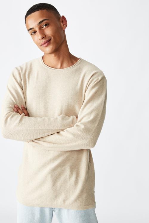 Fine gauge knit - cream 