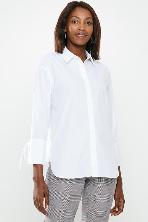 Cotton shirt - white