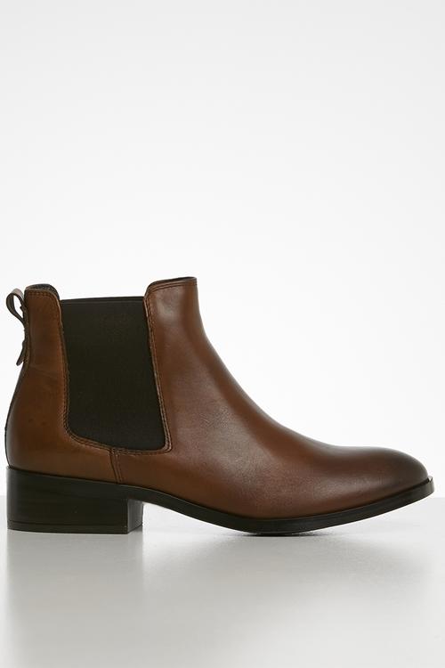 Eraylia leather boot - brown 