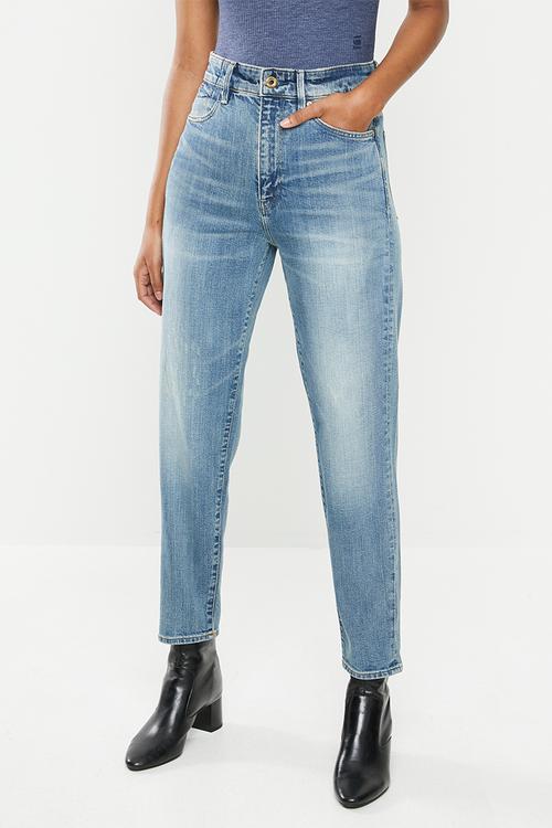 Janeh ultra high waist mom ankle - blue