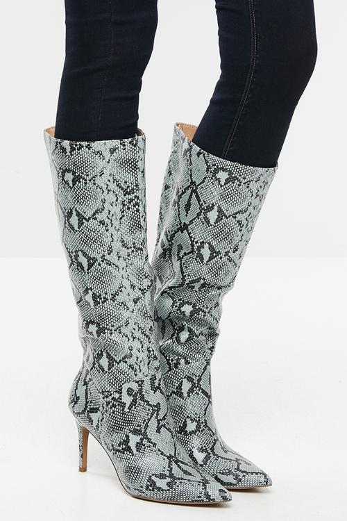 Kinga boot - blue & black
