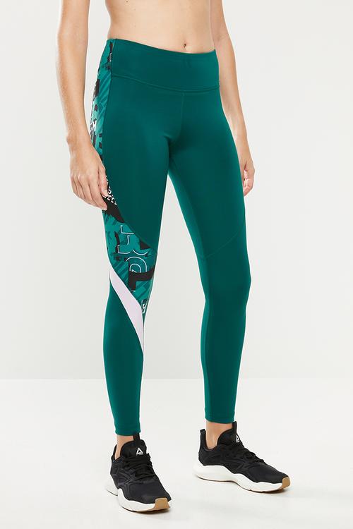 Myt aop tights - teal