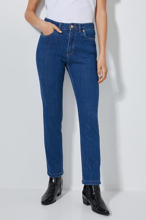 Straight leg - blue