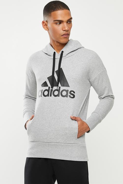 Bos long hoodie - grey