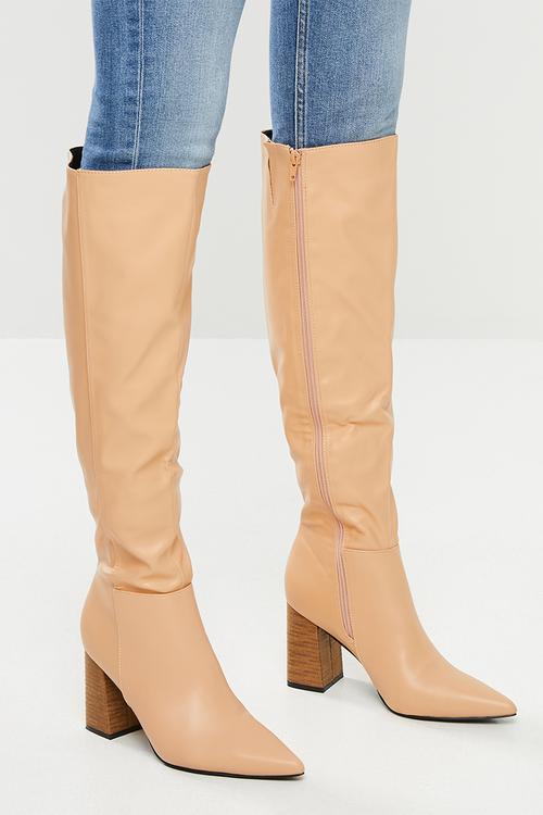 Nori over the knee boot - neutral