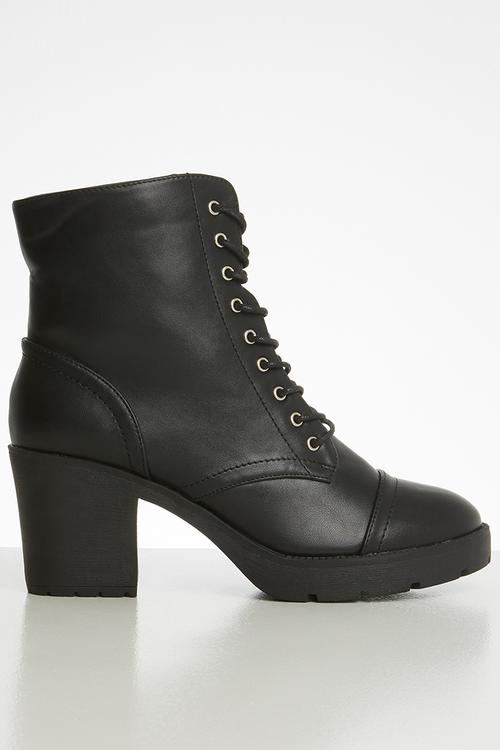 Londi lace-up boot - black